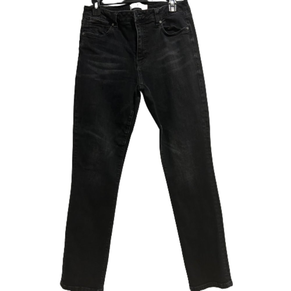 Cabi Smolder High Straight Black Jeans #3560 Women’s Size 10